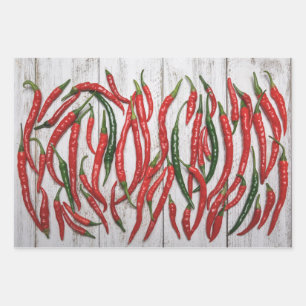 Hot Chili Peppers Inpakpapier Vel