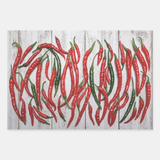 Hot Chili Peppers Inpakpapier Vel (Voorkant)