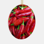 Hot Chili Peppers Keramisch Ornament (Rechts)