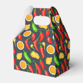 Hot Chili Peppers Patroon Bedankdoosjes (Achterkant)