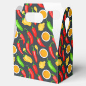 Hot Chili Peppers Patroon Bedankdoosjes (Geopend)