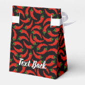 Hot Chili Peppers Patroon Bedankdoosjes (Achterkant)