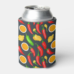 Hot Chili Peppers Patroon Blikjeskoeler