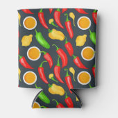 Hot Chili Peppers Patroon Blikjeskoeler (Voorkant)