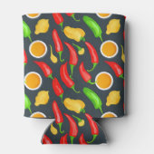 Hot Chili Peppers Patroon Blikjeskoeler (Achterkant)