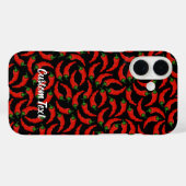 Hot Chili Peppers Patroon Case-Mate iPhone Case (Achterkant (horizontaal))