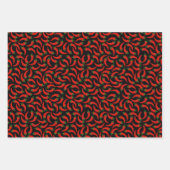 Hot Chili Peppers Patroon Inpakpapier Vel (Voorkant)