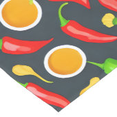 Hot Chili Peppers Patroon Korte Tafelloper (Hoek)