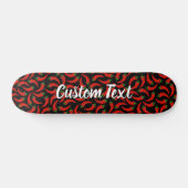 Hot Chili Peppers Patroon Persoonlijk Skateboard (Horizontaal)