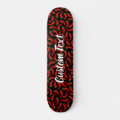Hot Chili Peppers Patroon Persoonlijk Skateboard (Voorkant)