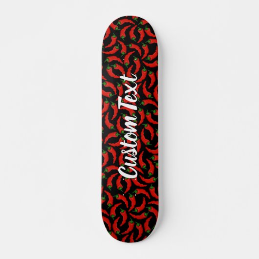 Hot Chili Peppers Patroon Persoonlijk Skateboard (Voorkant)
