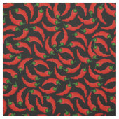 Hot Chili Peppers Patroon Stof (Swatch)