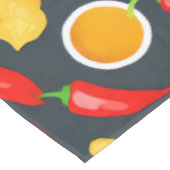 Hot Chili Peppers Patroon Tafelkleed (Gekanteld)