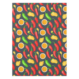 Hot Chili Peppers Patroon Tafelkleed
