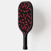 Hot Chili Peppers Red Spicy Pickleball Paddle (Links)