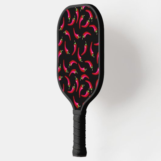 Hot Chili Peppers Red Spicy Pickleball Paddle (Links)