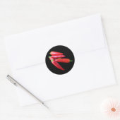 Hot Chili Peppers Ronde Sticker (Envelop)