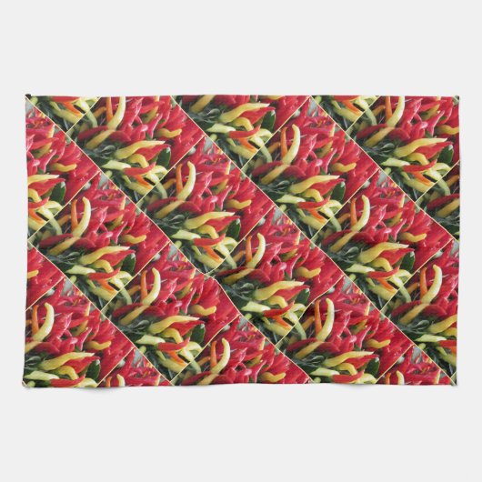 Hot Chili Peppers Theedoek (Horizontaal)