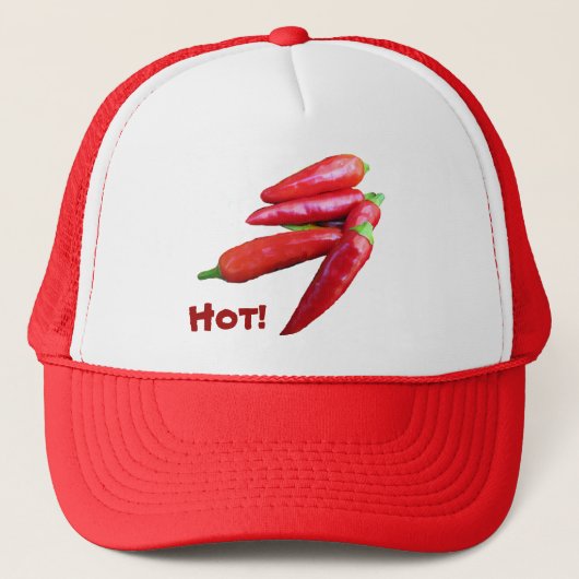 Hot Chili Peppers Trucker Pet (Voorkant)