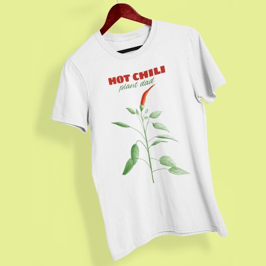 Hot Chili Plant Pap Spicy Food Lover Gardener T-shirt