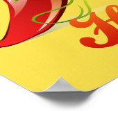 Hot Chili - Poster (Hoek)