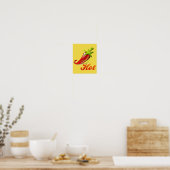Hot Chili - Poster (Keuken)