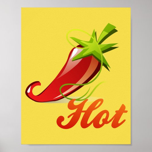 Hot Chili - Poster (Voorkant)