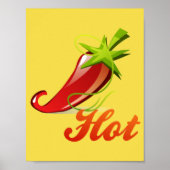 Hot Chili - Poster (Voorkant)