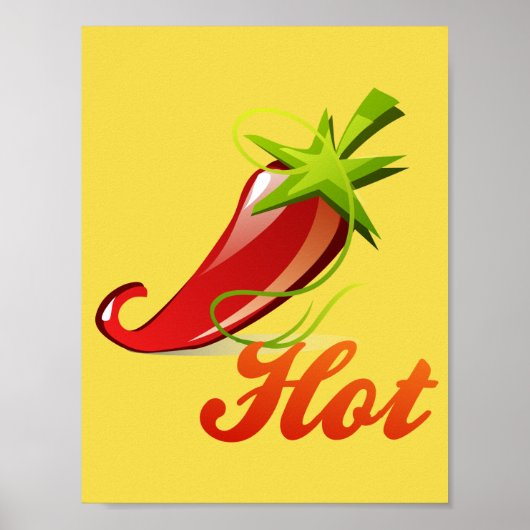Hot Chili - Poster (Voorkant)