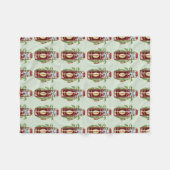 Hot Chili Sauce Fleece Deken (Voorkant (Horizontaal))