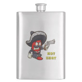 Hot Chili Shot Flask Flacon (Voorkant)