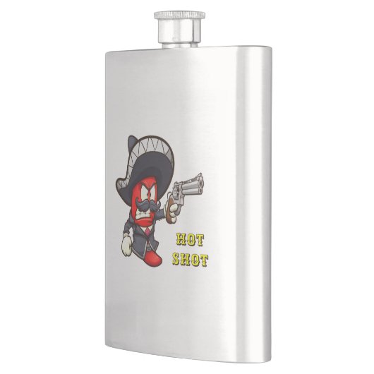 Hot Chili Shot Flask Flacon (Links)