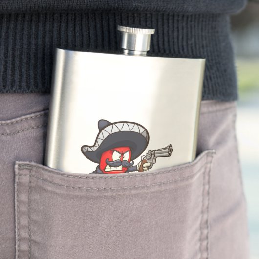 Hot Chili Shot Flask Flacon (Voorbeeld)