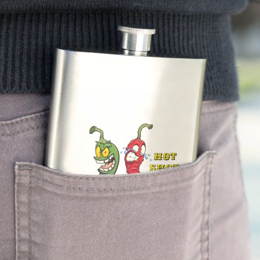 Hot Chili Shot Flask Flacon (Voorbeeld)