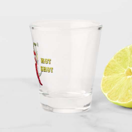Hot Chili Shot Shot Glas (Rechts)