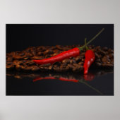 Hot Chilli Kaffee Poster (Voorkant)