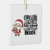 hot choc-knuffel keramisch ornament (Rechts)