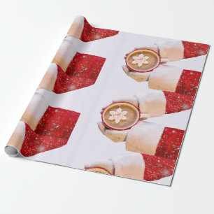 HOT CHOCOLAAT VOOR SANTA CADEAUPAPIER