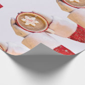 HOT CHOCOLAAT VOOR SANTA CADEAUPAPIER (Hoek)