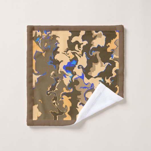 Hot-Chocolade Bad Handdoek (Wasdoekje)