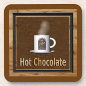 Hot-Chocolade Bier Onderzetter (Voorkant)