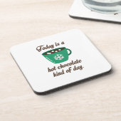 Hot-Chocolade Bier Onderzetter (Linkerzijde)