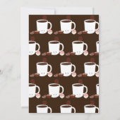 Hot Chocolade Bomb Hot Cocaca Party Kaart (Achterkant)