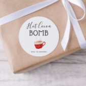 Hot-Chocolade Bomb Label