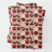 Hot Chocolade Bomb-voedsel Inpakpapier Vel (In situ)