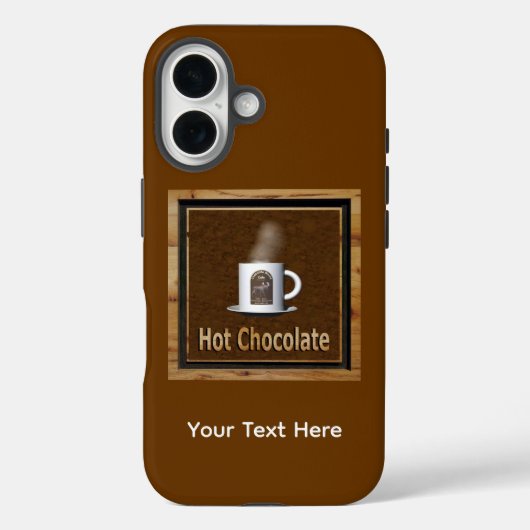 Hot-Chocolade Case-Mate iPhone Case (Achterkant)