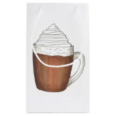 Hot Chocolade Cocaca-kerstcadeautas Klein Cadeauzakje (Achterkant)