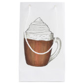 Hot Chocolade Cocaca-kerstcadeautas Klein Cadeauzakje (Voorkant)