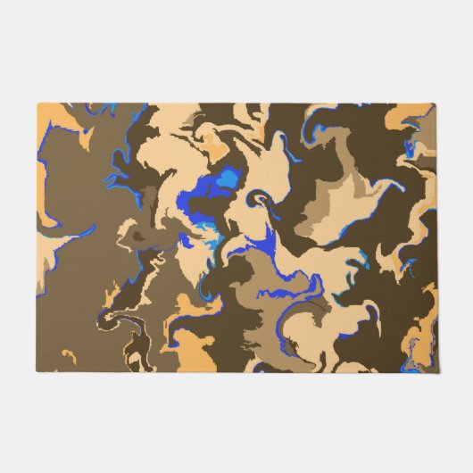 Hot-Chocolade Deurmat (Voorkant)