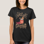 Hot-Chocolade Drink chocolade-melk T-shirt (Voorkant)